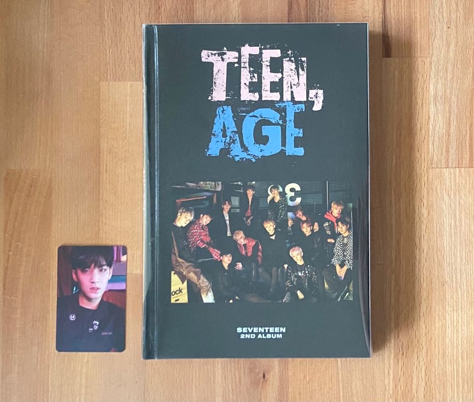 Seventeen 2nd Album TEEN, AGE RS Version mit allen Inclusions in Berlin