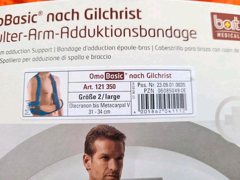 Armschlinge, Schulter-Arm-Adduktionsbandage nach Gilchrist in Braunschweig