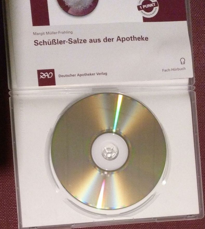 Schüssler-Salze aus der Apotheke, CD, Hörbuch in Asbach