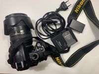 vollfunktionsfähige Kamera Nikon D5000 mit Nikon Objektiv Bayern - Krumbach Schwaben Vorschau