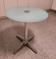 Bistrotisch mit satinierter Glasplatte 60 cm Nordrhein-Westfalen - Oberhausen Vorschau