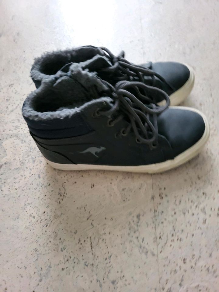 Winterschuhe hohe Sneakers gefüttert Kangaroos Gr.30 in Rannungen