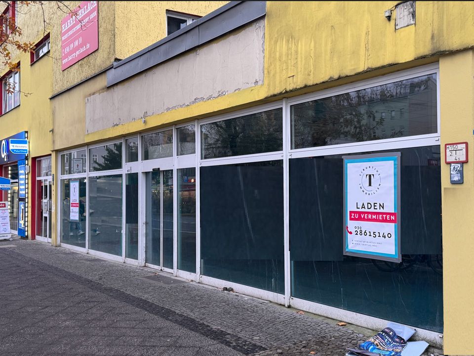 Große Einzelhandelsfläche in bester Lage der Turmstraße *ehemals Rossmann* in Berlin