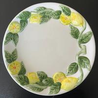 Porzellanteller mit mediterranem Zitronenmuster. Nordrhein-Westfalen - Herne Vorschau