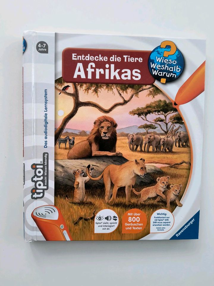 Tiptoi entdecke die Tiere Afrikas in Lichtenstein