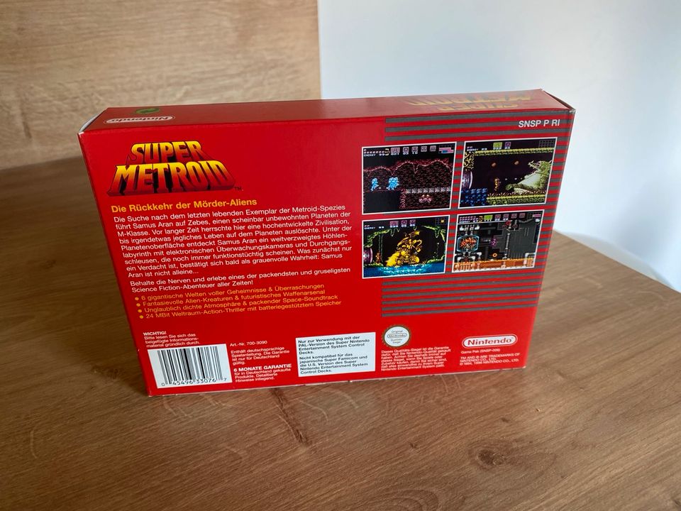 Snes Super metroid neu unbenutzt in Berlin