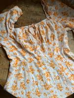 Florales Maxikleid mit Schlitz Baden-Württemberg - Nußloch Vorschau