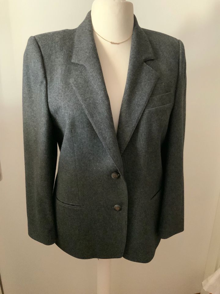 Delmod Damen Blazer Schurwolle Wollblazer Jackett, Gr. 40 in Hamburg