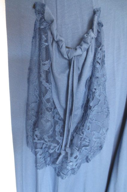 blau Bonbrix bpc Kleid mit Tasche und Spitze Maxikleid in Jarplund-Weding