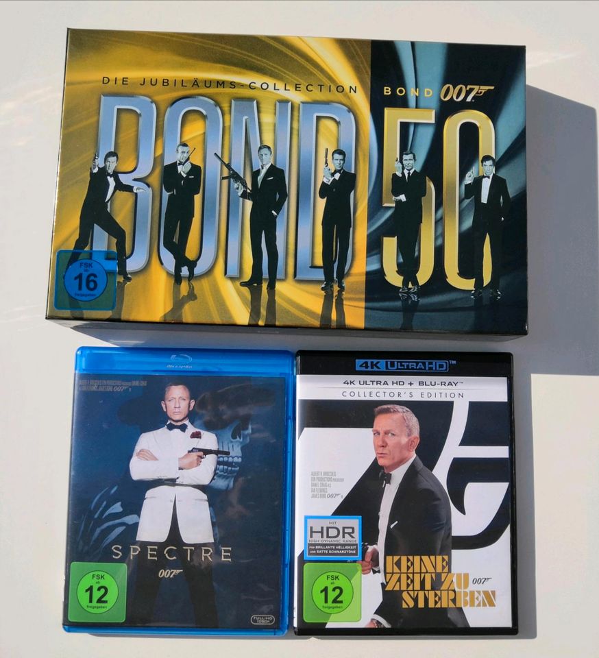 James Bond alle 25 Filme Blu-ray/ James Bond Jubiläums Collection in Aurich