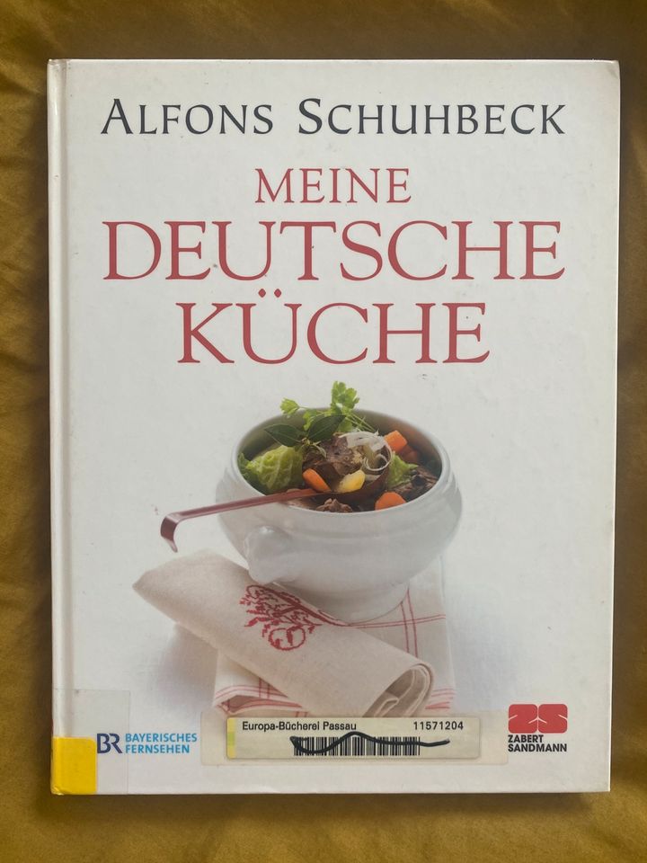 Alfons Schuhbeck Kochbuch in Passau