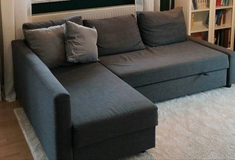 Sofa FRIHETEN IKEA Schlafsofa grau in Altusried