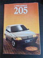 Peugeot 205 Prospekt Broschüre Flyer Niedersachsen - Katlenburg-Lindau Vorschau