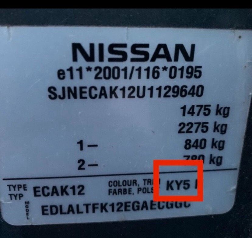 Nissan Micra 3 K12 Außenspiegel rechts elektrisch Techno Grau in Sprockhövel