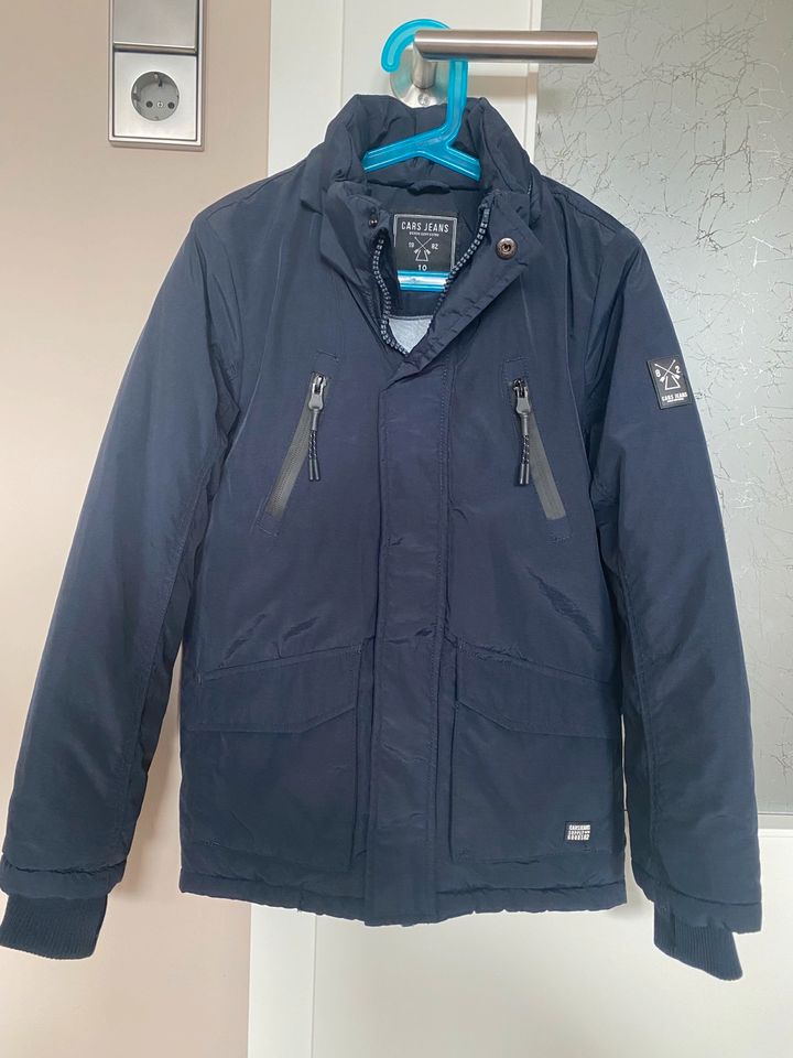 Winterjacke Parka Cars Jeans Gr. 10 Gr.140/146 Neuwertig in Oppin