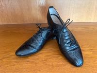 Schwarze Leder Schnürschuhe Bayern - Mötzing Vorschau