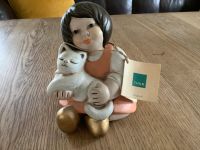 Thun Figur Mädchen mit Katze, ohne Beschädigungen Bayern - Eschau Vorschau