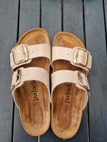 Palado Samos EGS beige Lack Gr. 41 Pantolette Nordrhein-Westfalen - Wegberg Vorschau