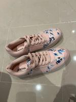 Rosa Schuhe mit Blümchen Wuppertal - Oberbarmen Vorschau
