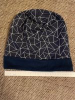 ❗ Handmade Mütze Beanie Damen blau Stricke Muster Leipzig - Schleußig Vorschau