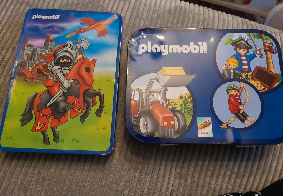 5 Puzzle Playmobil in Bergfelde