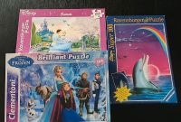 3x Puzzle je 100 Teile  Anna Elsa Olaf Disney Cinderella Baden-Württemberg - Birkenfeld Vorschau