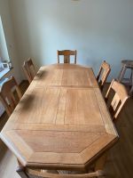 Tisch (ausziebar) mit 6 Stuehlen, Massivholz, Landhausstil Nordrhein-Westfalen - Kaarst Vorschau
