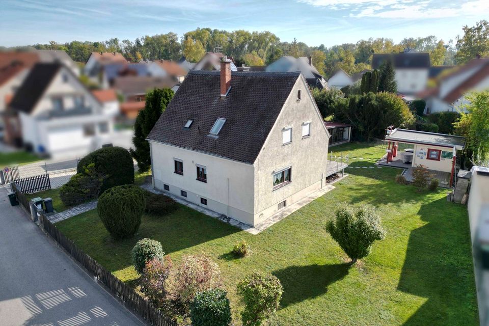 Zentrumsnaher Baugrund mit Altbestand im grünen Moosburg in Moosburg a.d. Isar