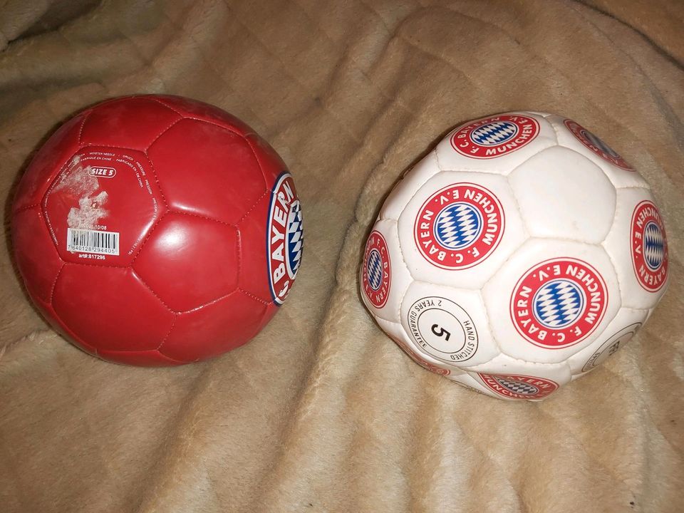 Fußball Beachball z.b.F.c.Bayern,Postbank,Pringles ab 20 Euro . in Hennef (Sieg)
