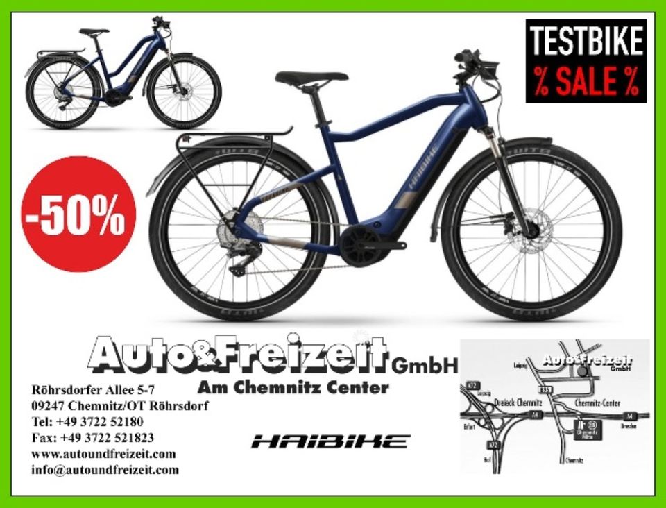 50% SALE * E-BIKE HAIBIKE Trekking 7 * i630Wh YAMAHA 70Nm in Röhrsdorf