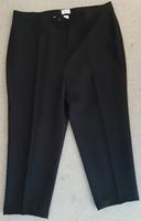 Canda - elegante schwarze Bügelfalten-Hose, glänzend Gr. 48 E/K Baden-Württemberg - Plochingen Vorschau