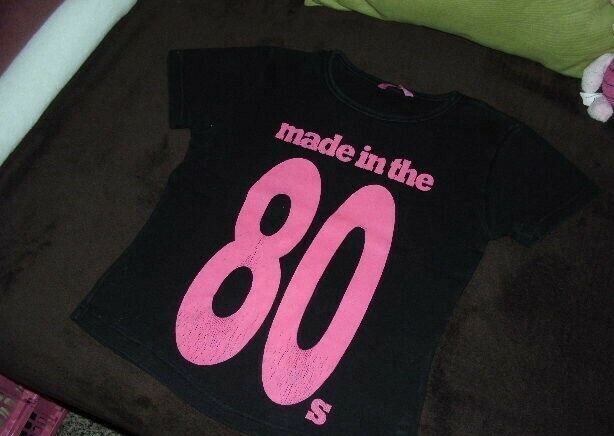 Shirt "Made in the 80" Gr. S in Schlema