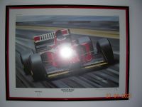 Kunstdruck limitiert 350 Autogramm Gerhard Berger- Ferrari  F1 Niedersachsen - Burgwedel Vorschau