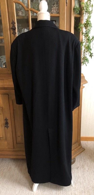 Vintage Mantel Schwarz Unisex Gaultier JPG Bogy’s Onesize Wolle in Hilden