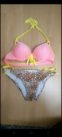 Bikini 75 B Größe S / M pink rot gelb Leo Animal print Sachsen-Anhalt - Oranienbaum-Wörlitz Vorschau