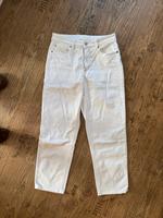 H&M Jeans hohe Taille Gr.38 weiß Hessen - Ludwigsau Vorschau
