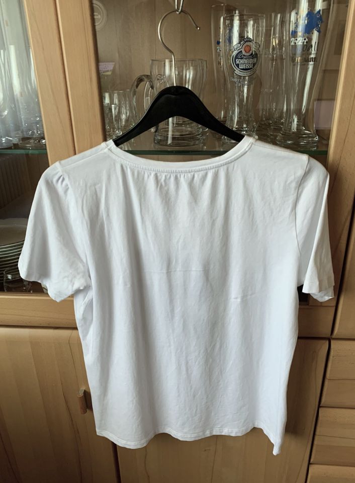 T-Shirt Damen kurzarm, Weiß, von “Peter Hahn“ in der Größe XL in Wallhausen