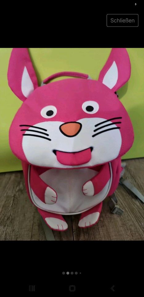 Affenzahn Rucksack pinker Hase benni in Lünen