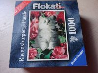 Ravensburger Flokati Puzzle 1000/998 Teile "Katzenbaby" Bayern - Arzberg Vorschau