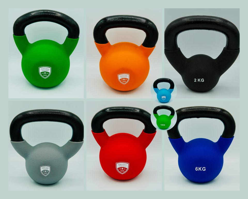 Kettlebell Satz 2-20KG Top-Qualität! Neoprenüberzug - 8Stück! in Mönchengladbach