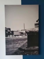 Münster Hafen Schwarzweiß Fotografie auf Leinwand 90x60 cm Berlin - Steglitz Vorschau