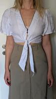 Top Bluse weiß Massimo Dutti Rheinland-Pfalz - Mainz Vorschau
