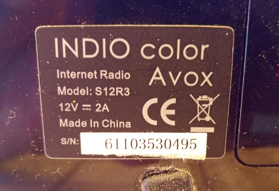 AVOX Indio Color, Indio Petite Internetradio, Preis inkl. Porto in Chorin