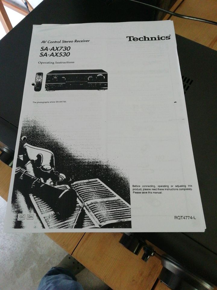 Technics SA-AX530 Receiver A Control Stereo Receiver in Duisburg