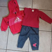 Mädchen-Set adidas / FC Bayern München pink/blau Gr. 74/80 Baden-Württemberg - Albstadt Vorschau