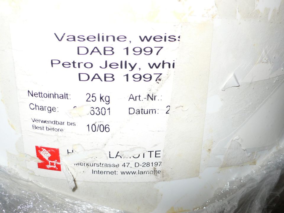 1 kg Vaseline weiss Kilo-Ware in Hannover