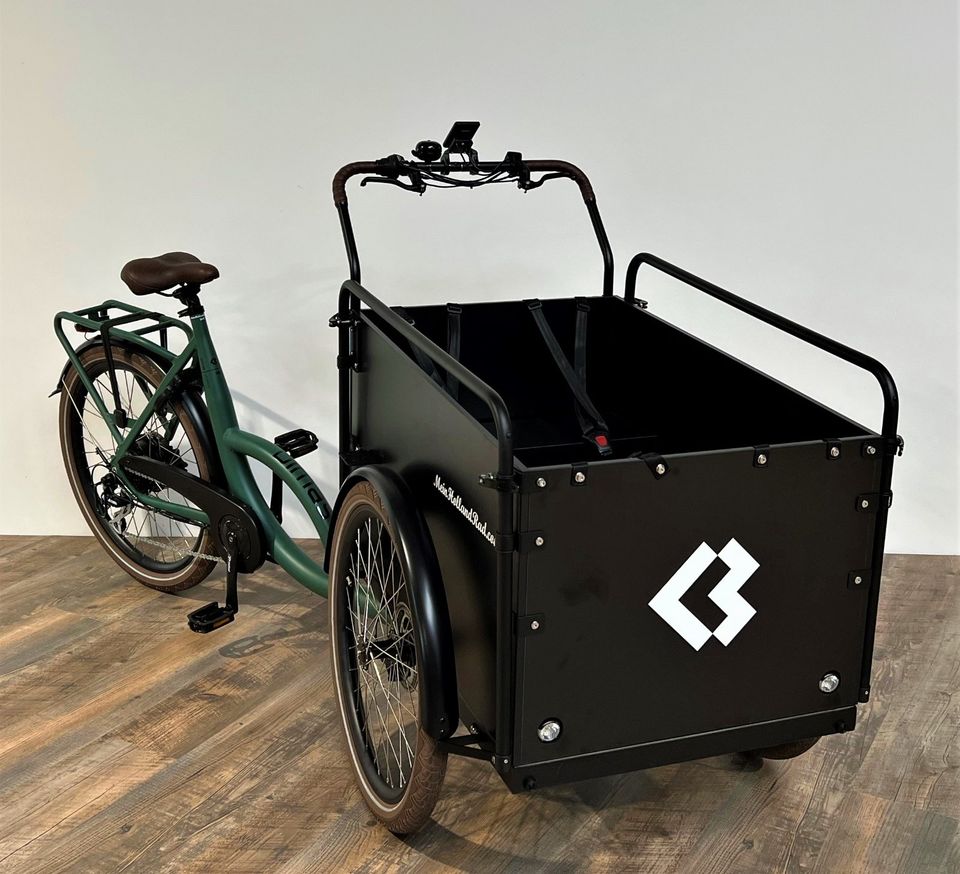 Bimas E-Cargo E-Bike Economy Lastenrad Bakfiets Neu ! in Goch