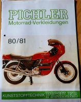 Pichler Prospekt Motorrad-Verkleidungen 80/81 Schleswig-Holstein - Itzehoe Vorschau