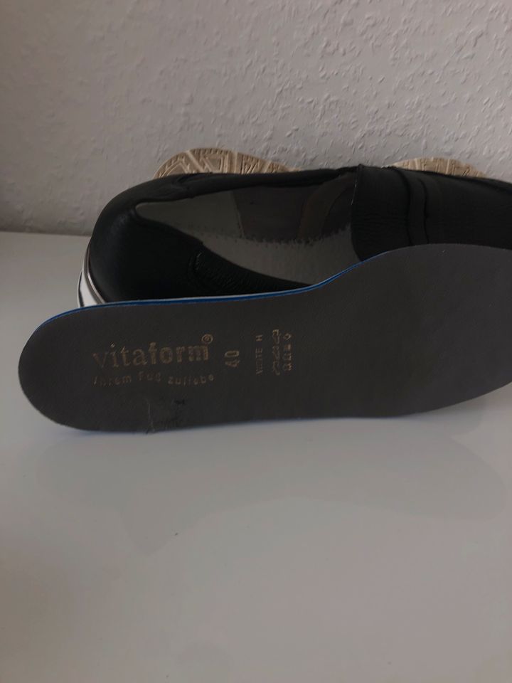 VITAFORM Damen-Slipper Hirschleder Gr. 40? in Pinneberg