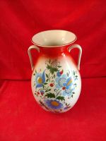 Vase Lubiana 1950er 50er Blumen goldfarbige Ränder Made in Polen Nordrhein-Westfalen - Swisttal Vorschau